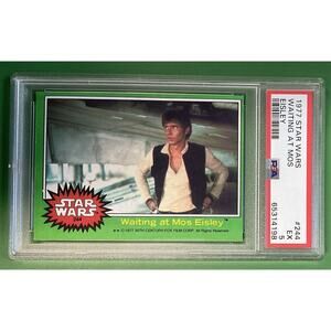 Star Wars 1977 Waiting at Mos Eisley #244 PSA 5 CERT#65314198